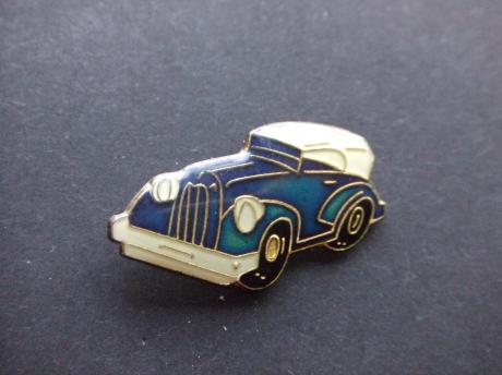 Dutton Kit-Car, Cabrio, twee zitter ,oldtimer blauw